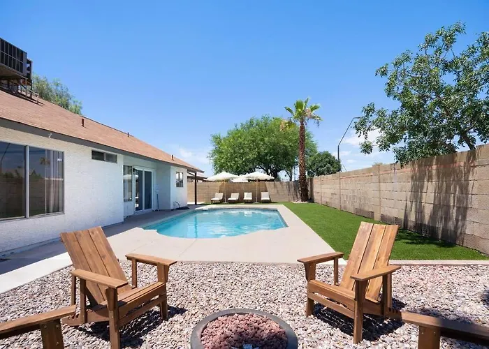 3bd 2ba Cool And Relaxing W Pool! Ferienhaus Tempe
